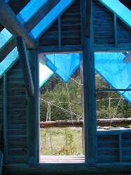 ����オ���Ă����ȕǂ�������猩���Ƃ���B